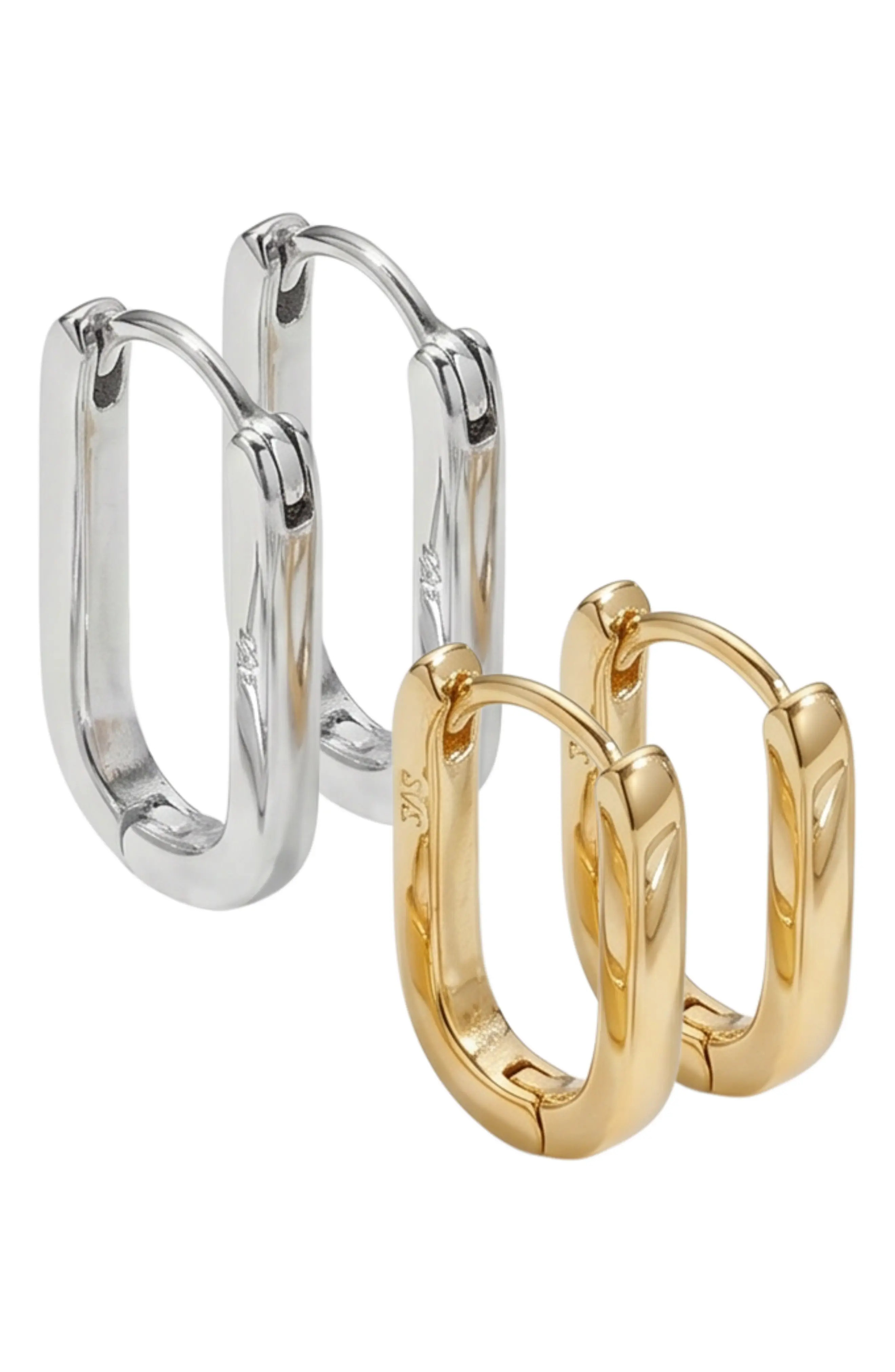 Oblong Set of 2 Earrings (Women) | Nordstrom | Nordstrom