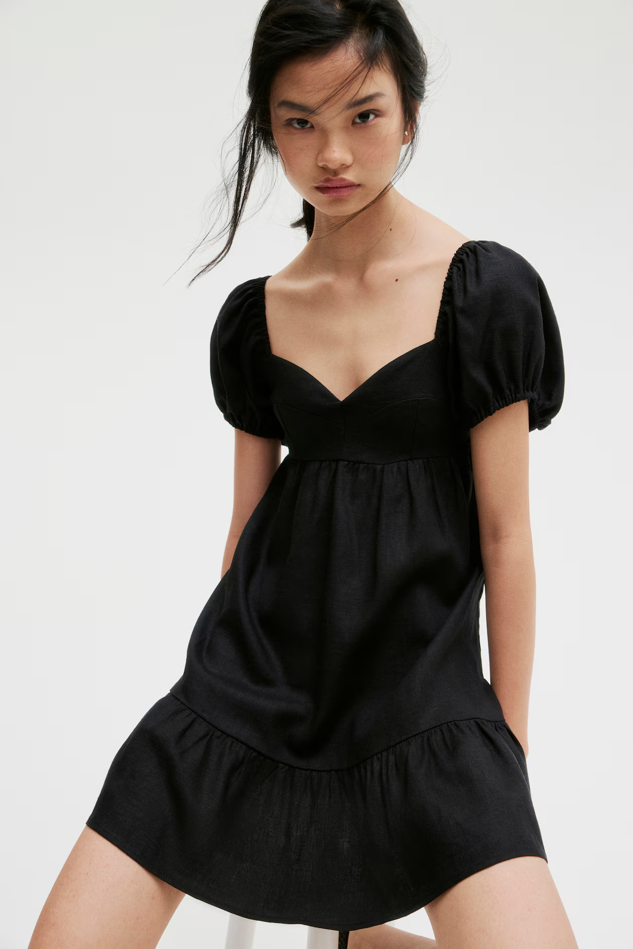 Puff-Sleeved Dress | H&M (US + CA)