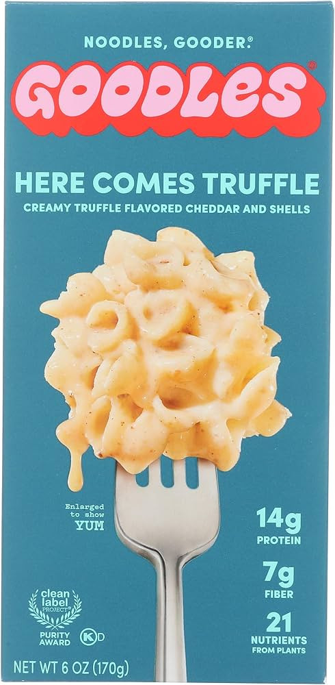 Goodles Here Comes Truffle Mac and Cheese, 6 OZ | Amazon (US)