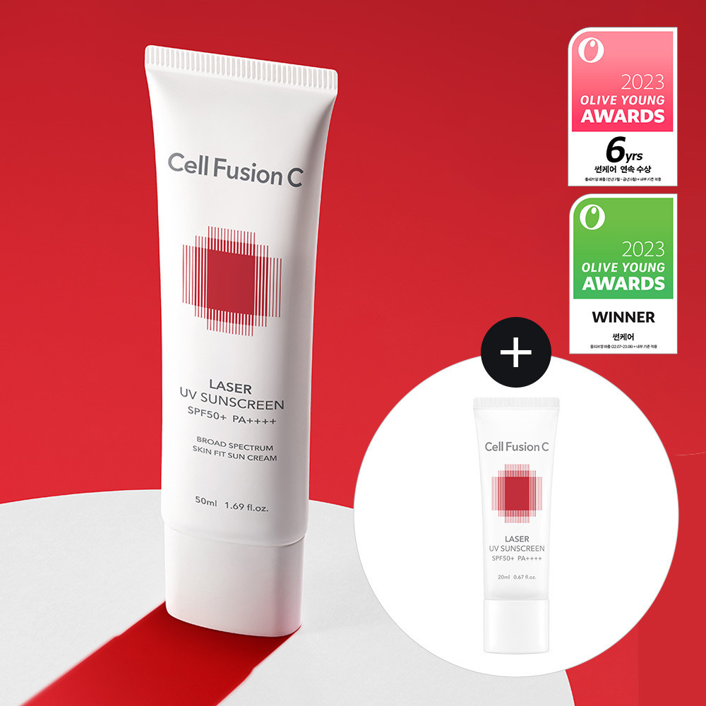 Cell Fusion C Laser UV Sunscreen 50mL+20mL Special Set | Olive Young Global