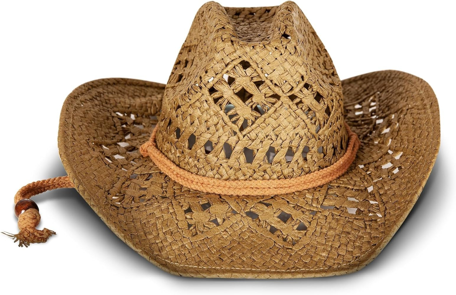 Lucky Brand Women's Straw Cowboy Hat | Rope Design | Western | Style | Fashion | Sun Protection |... | Amazon (US)