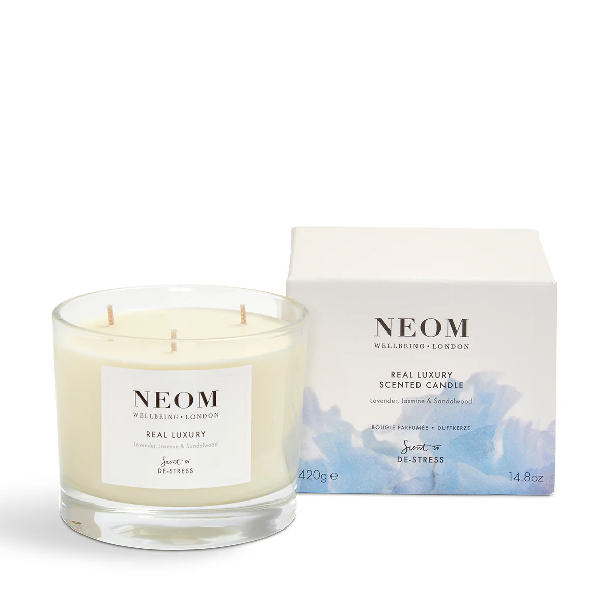 Real Luxury Scented Candle (3 Wick) | NEOM Organics