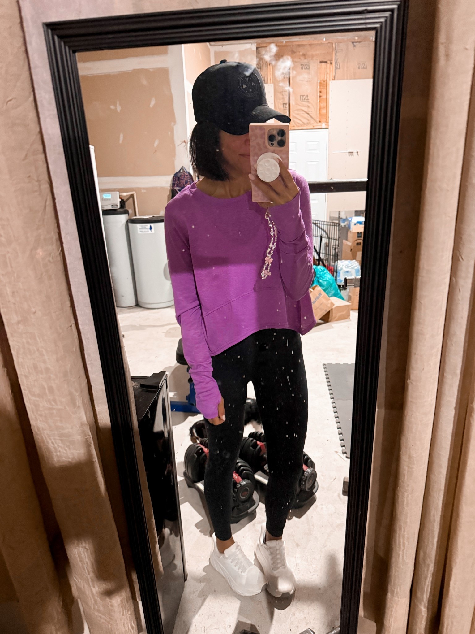 Size small in tee Size xs in leggings Sneakers tts

#LTKSeasonal