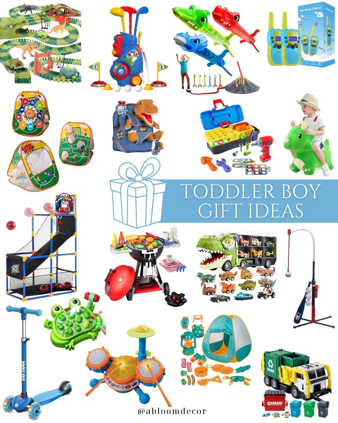 These are such fun gift ideas for toddler boys! Kids will love the variety of sport, dinosaur, and game toys.

#LTKHoliday #LTKKids #LTKGiftGuide