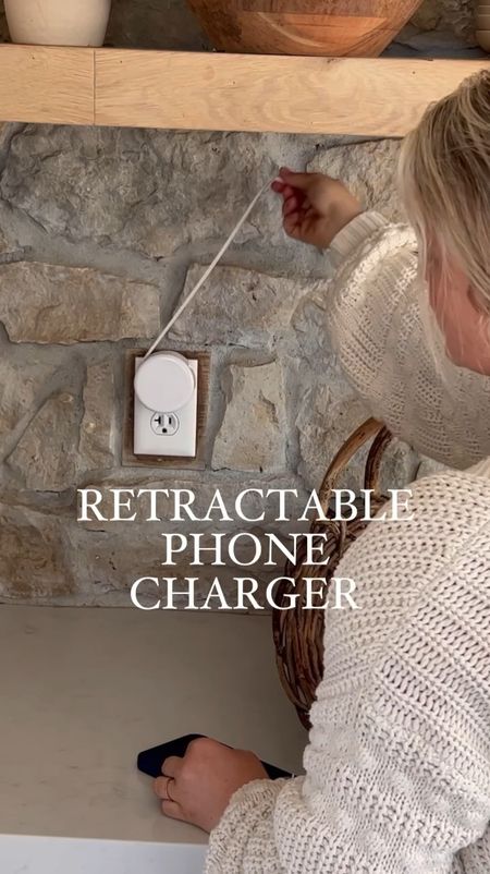 Retractable phone charger back in stock 