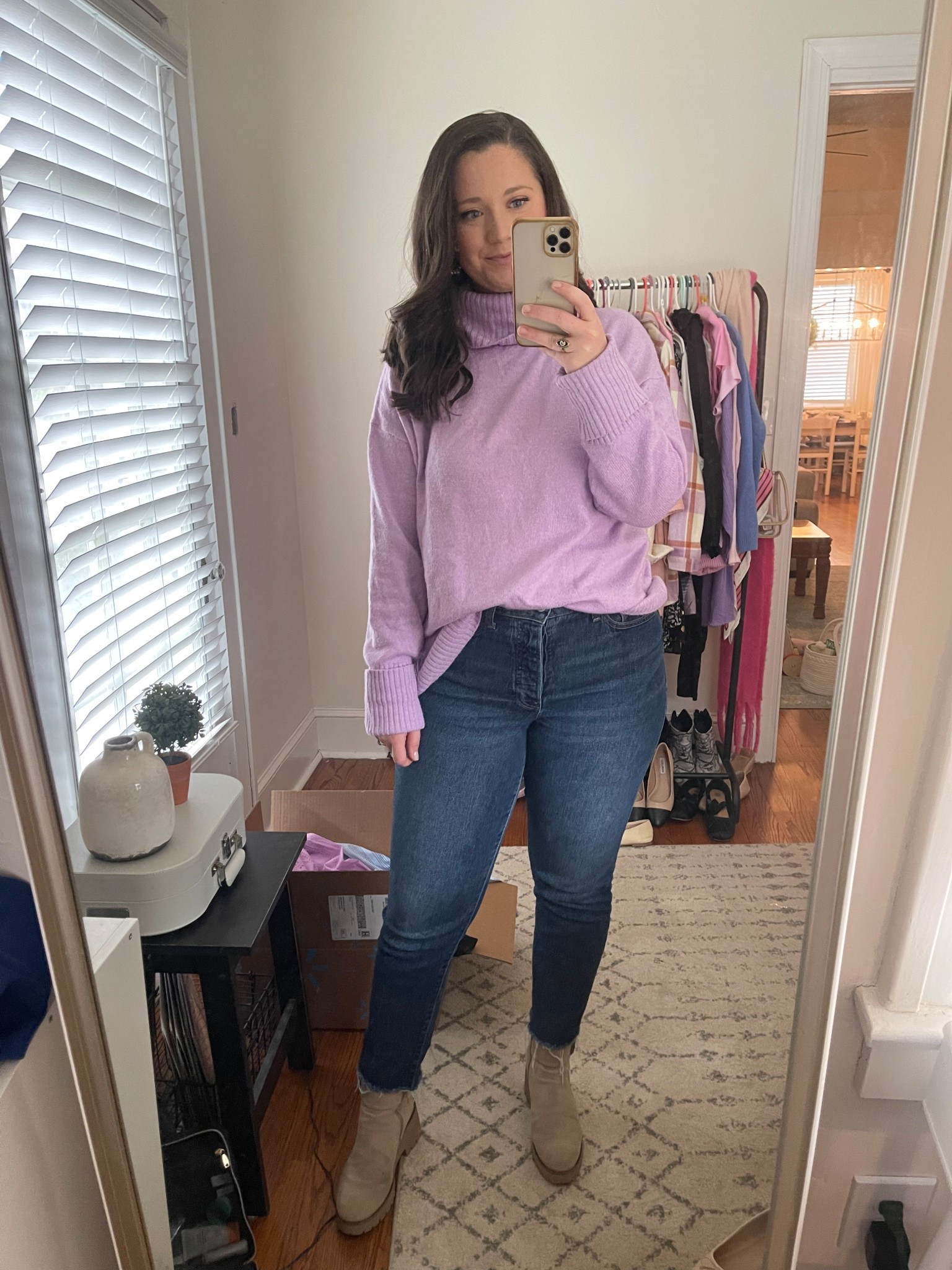 I looove this sweater from old navy! So comfy!