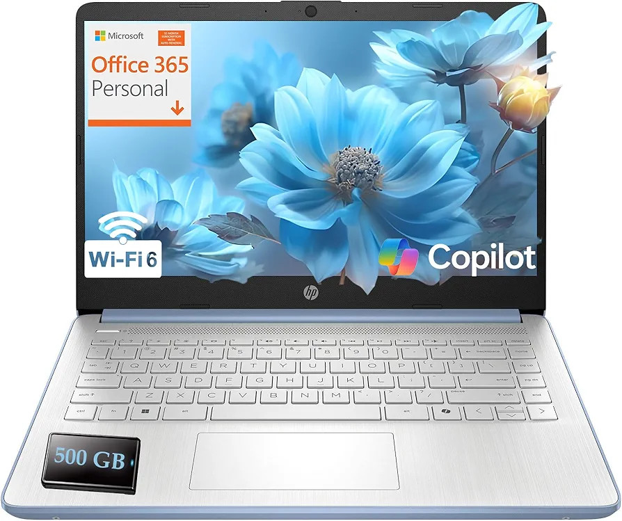 HP Laptop Computer for Students, 2026 Edition AI PC, 1 Year Office 365, Intel Processor, 16GB RAM... | Amazon (US)