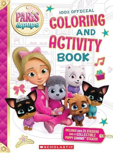 Paris and Pups: Coloring and Activity Book | Amazon (US)
