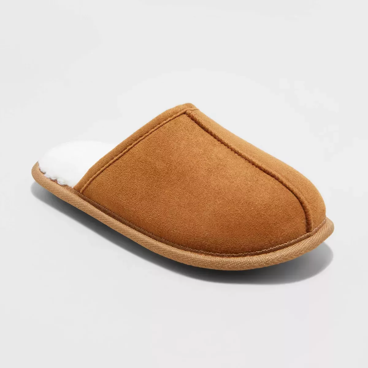 Chandra suede hotsell scuff slippers