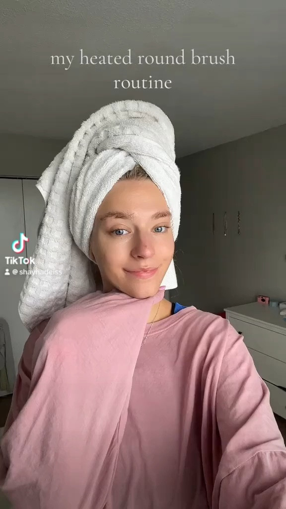 Using the heated round brush for the first time… IN LOVE!!!😻  throwing out my old blow dry brush !

#LTKStyleTip #LTKBeauty #LTKVideo