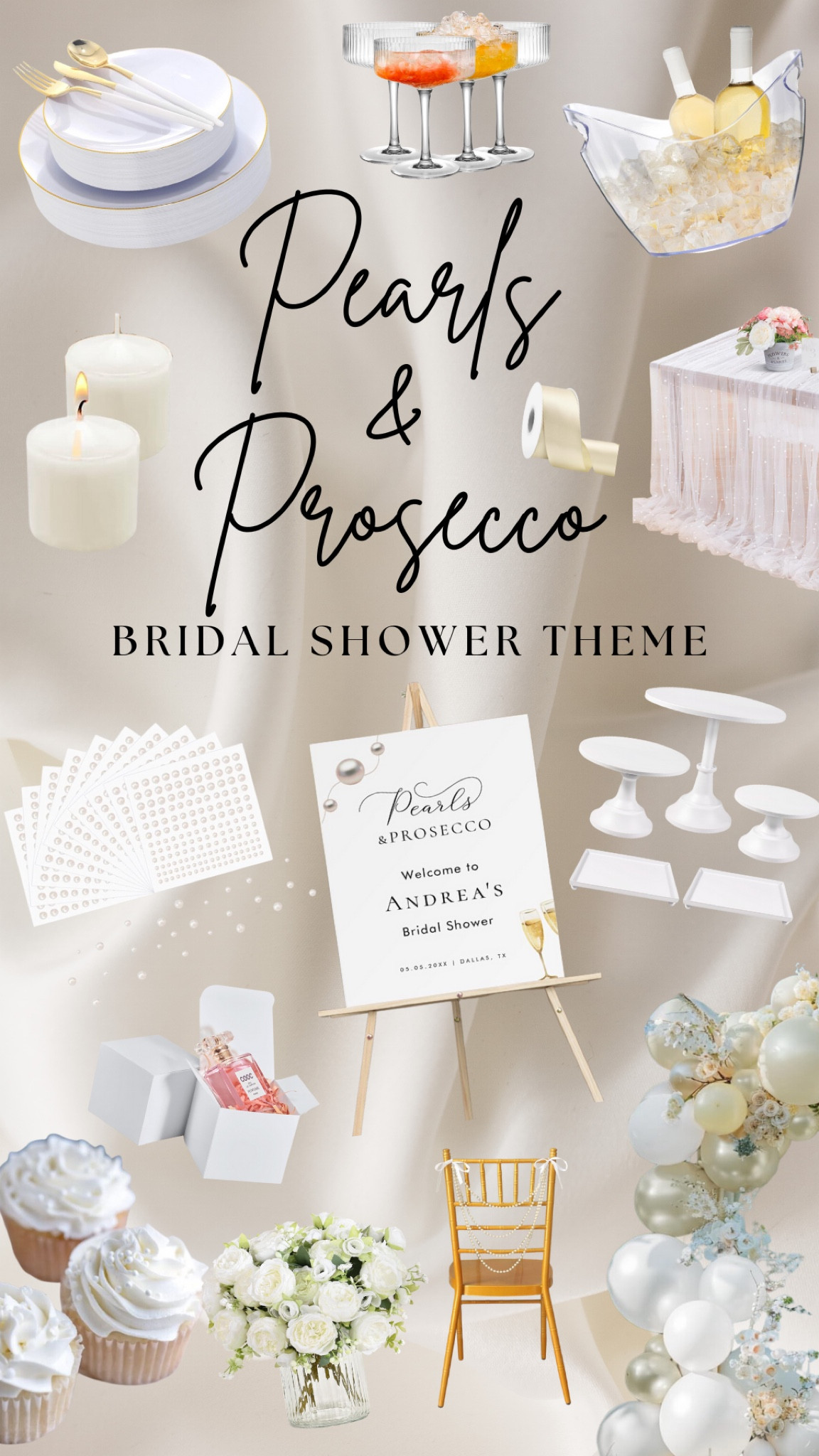 Pearls & Prosecco Bridal Shower Theme✨🤍💍🍾

#LTKWedding #LTKFindsUnder50 #LTKParties