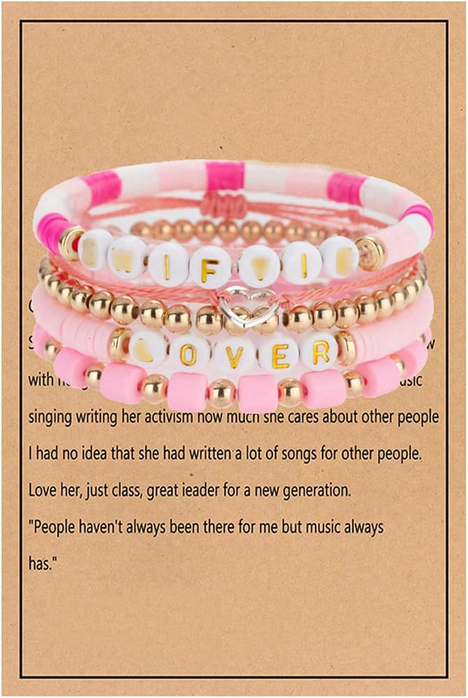 Friendship Bracelets Album Inspired Set Outfit Music Fan Friendship Bracelets Eras Music Tour Bra... | Amazon (US)