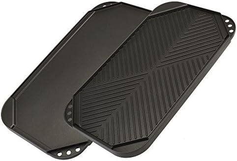 Ecolution Reversible 19.5” x 11, Non-Stick, Dishwasher Safe, Double Burner Family Griddle Grill... | Amazon (US)