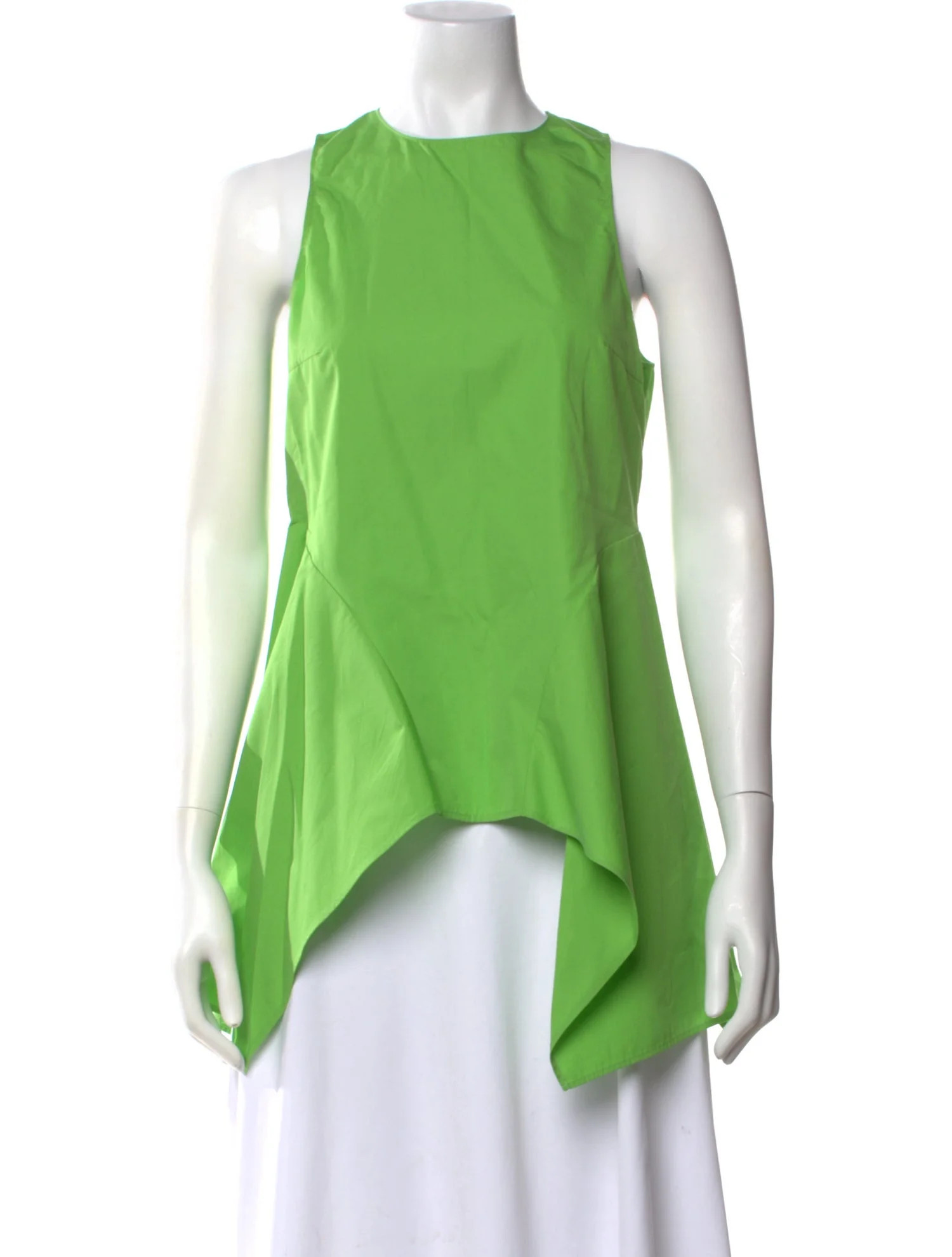 Akris Punto Crew Neck Sleeveless Top | The RealReal