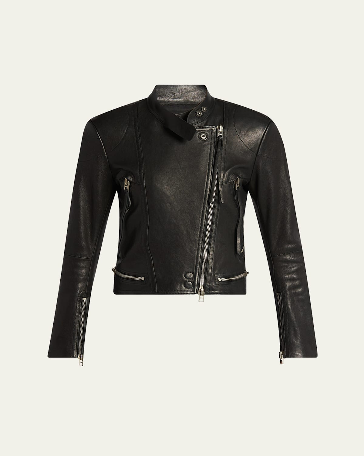 Leather Moto Jacket | Bergdorf Goodman