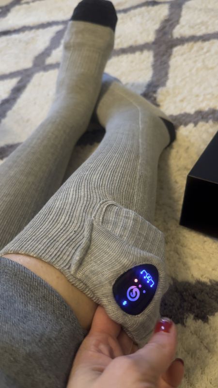 These socks are amazing. You can control the heat by an app and they do stay nice and warm and so cozy 🧦 great Christmas gift idea 

#LTKHoliday #LTKGiftGuide #LTKSeasonal