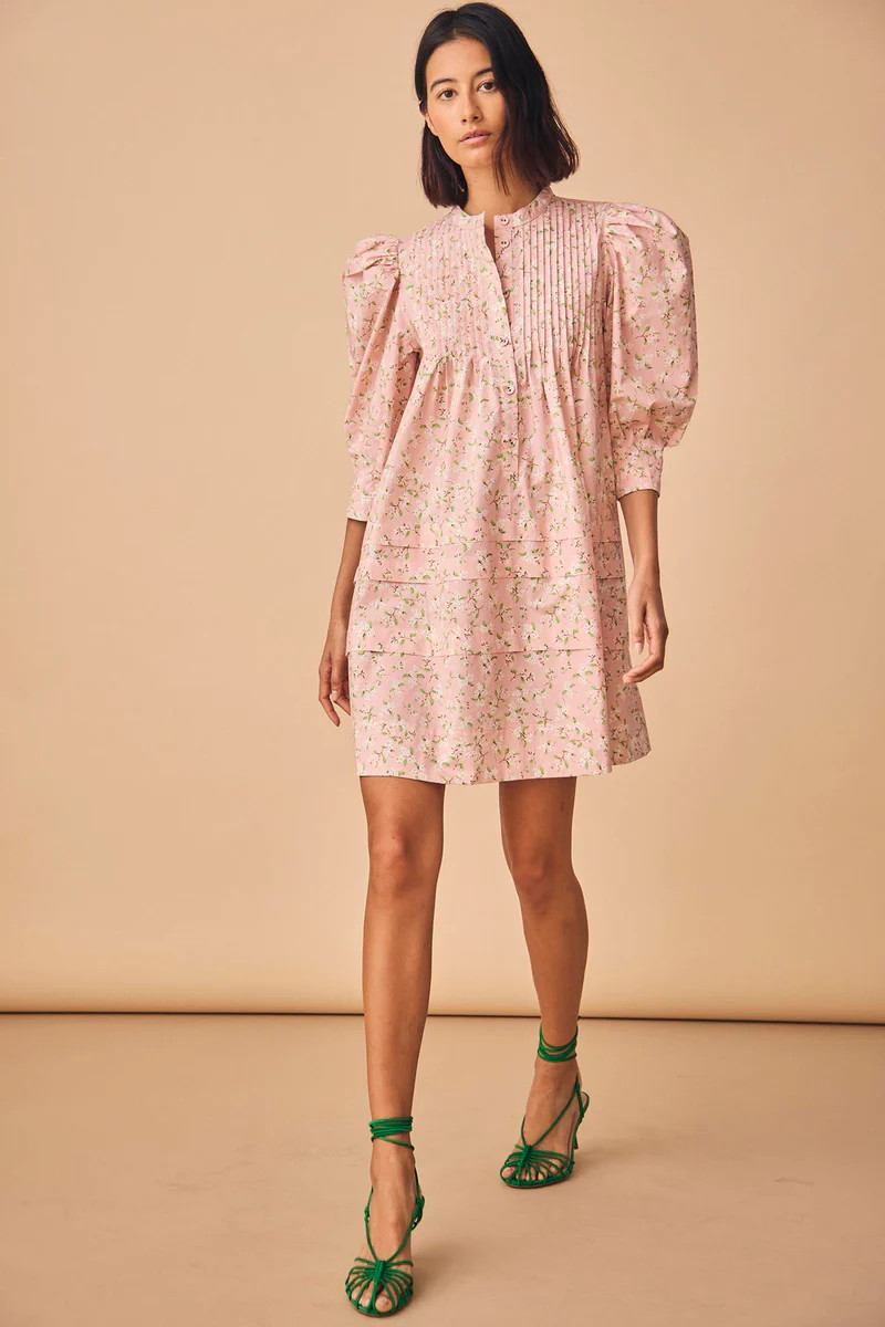 Sidney Dress | Pleated Shift Dress | Hunter Bell | Hunter Bell