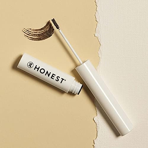 Honest Beauty Healthy Brow Gel, Taupe with Castor Oil | Plant Derived Proteins | Fuller + Healthy-Lo | Amazon (US)