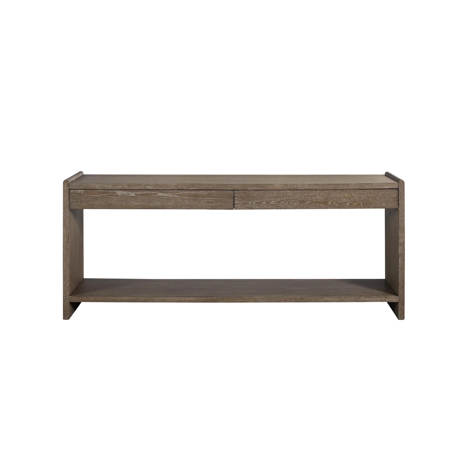 Joss & Main Antonio Sofa Table 2 Drawer - Cocoa | Wayfair | Wayfair North America