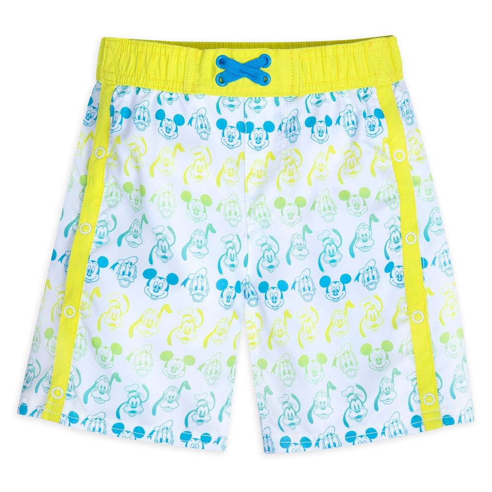 Mickey Mouse and Friends Adaptive Swim Trunks for Kids | shopDisney | Disney Store
