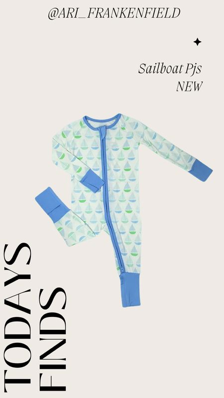 Loving these sailboat pajamas! 

#LTKBaby #LTKFindsUnder50 #LTKKids