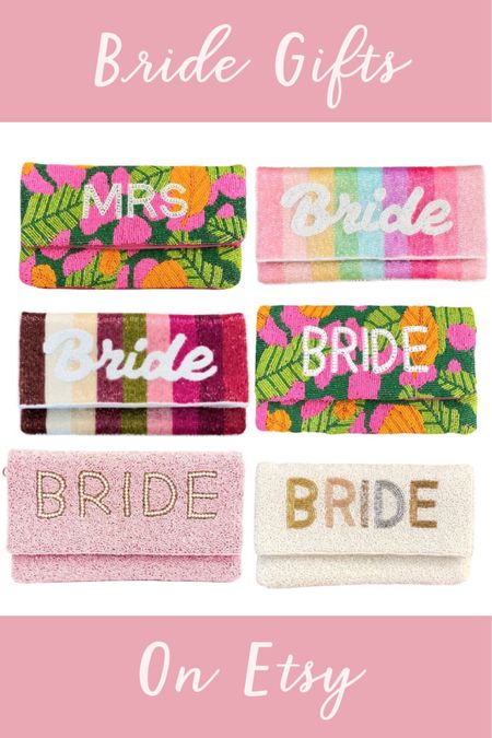 Gorgeous bride gifts on Etsy.

#bridalshower #bacheloretteparty #wedding #brideclutch #bridepurse


#LTKGiftGuide #LTKitbag #LTKwedding