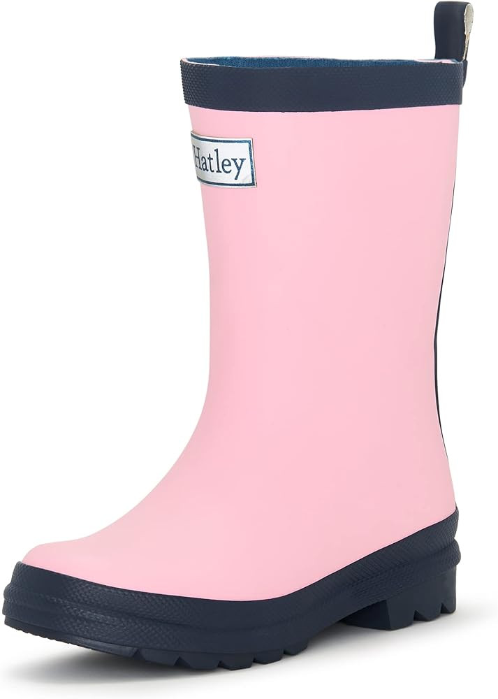 Hatley Unisex-Child Solid Rain Boots | Amazon (US)