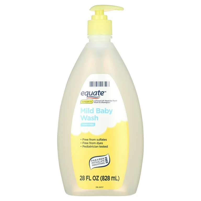 Equate Baby Tear-Free Mild Baby Wash, 28 fl oz | Walmart (US)