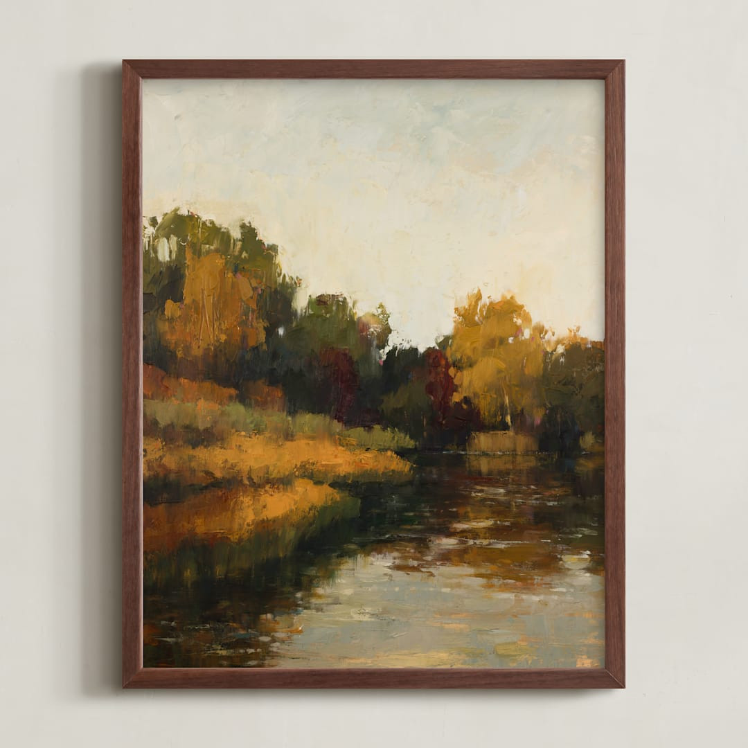Autumn Lake 1 | Minted