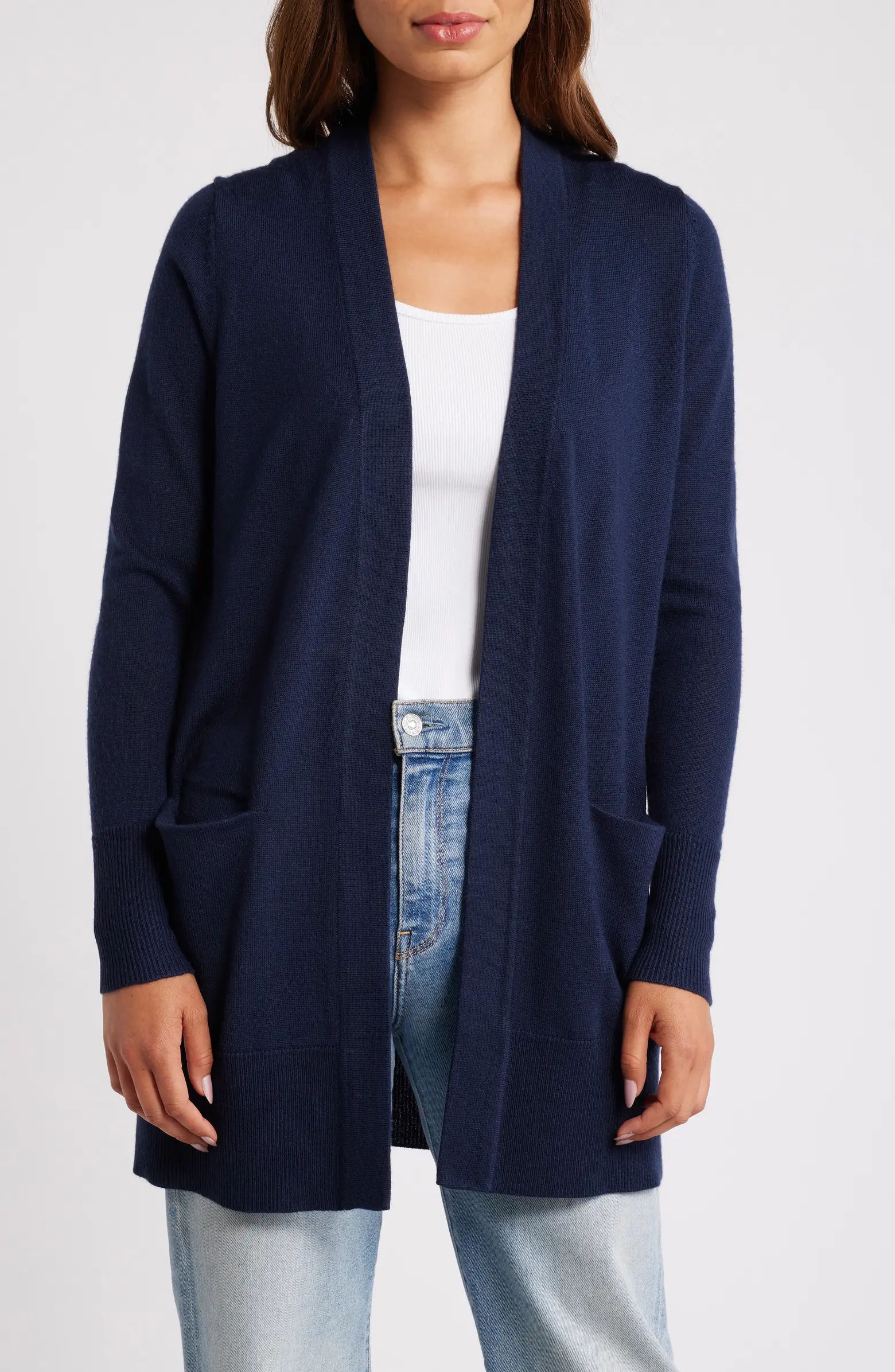 Everyday Open Front Cardigan | Nordstrom