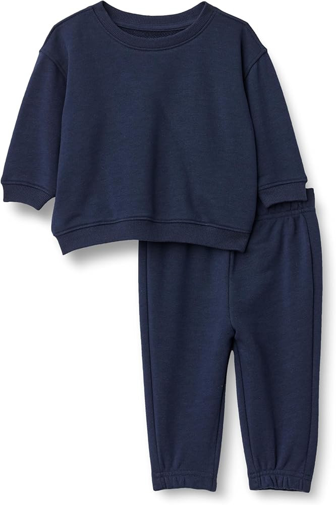 Amazon Essentials x Sofia Grainge Unisex Toddlers and Babies' Sweatshirt & Sweatpant Set | Amazon (US)