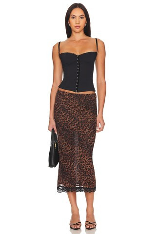 The Caroline Corset in Black | Revolve Clothing (Global)