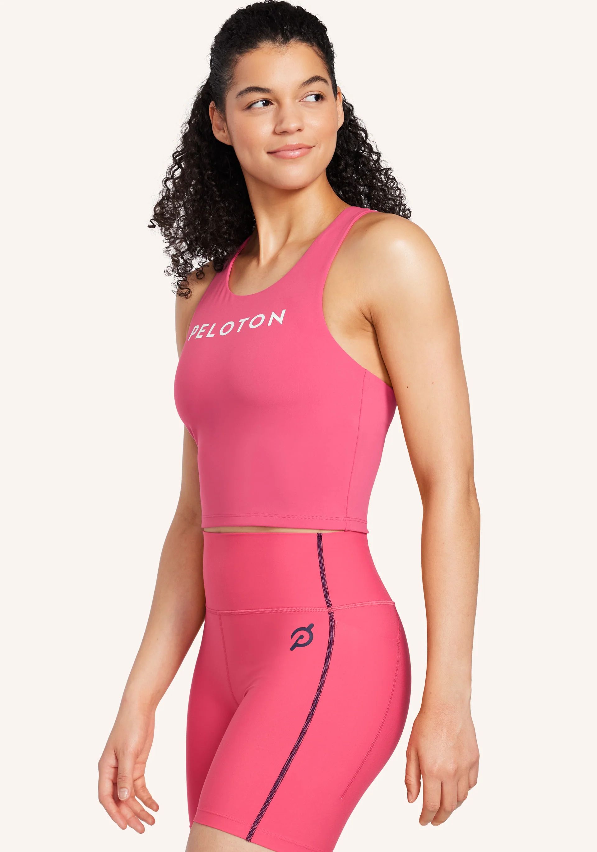 Cadent Twist Back Crop Tank | Peloton Apparel