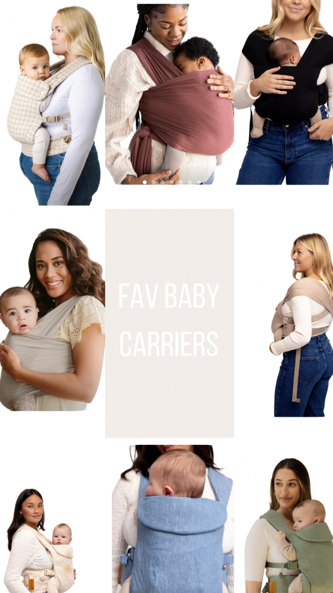 Sucker for a good baby carrier! Wild Bird, Mabé and Solly are my favs so far!

#LTKBump #LTKFamily #LTKBaby