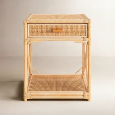 Arvis 18.5'' W Wicker / Rattan Nightstand | Wayfair North America