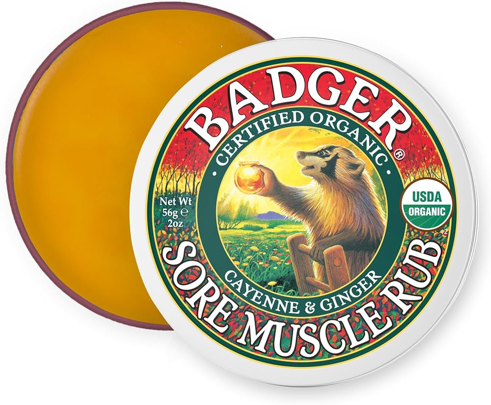 Badger Balm, Sore Muscle Rub - 2 oz | Amazon (US)