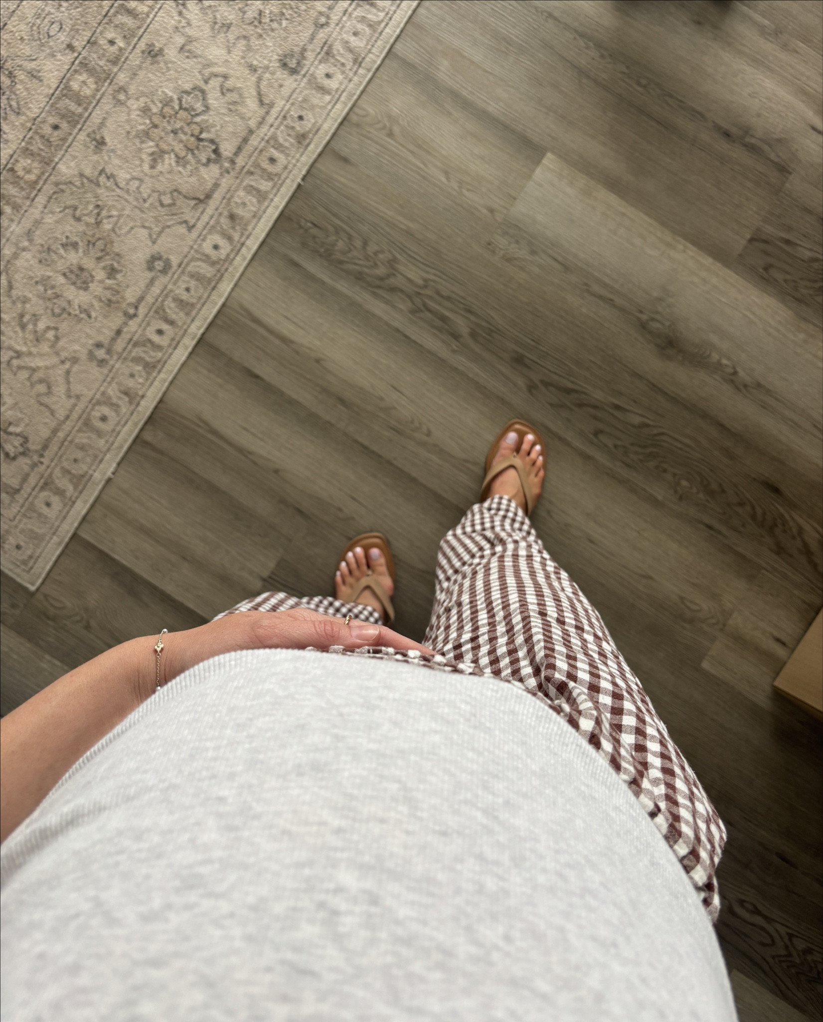 My new go to flip-flops for the summer. Comfy chic and affordable! They run small. I’m typically a 6 1/2 and got a seven.
#SummerShoes #Summer #Pregnancy #PregnancyOutfit #Flip-flops #MomOutfit