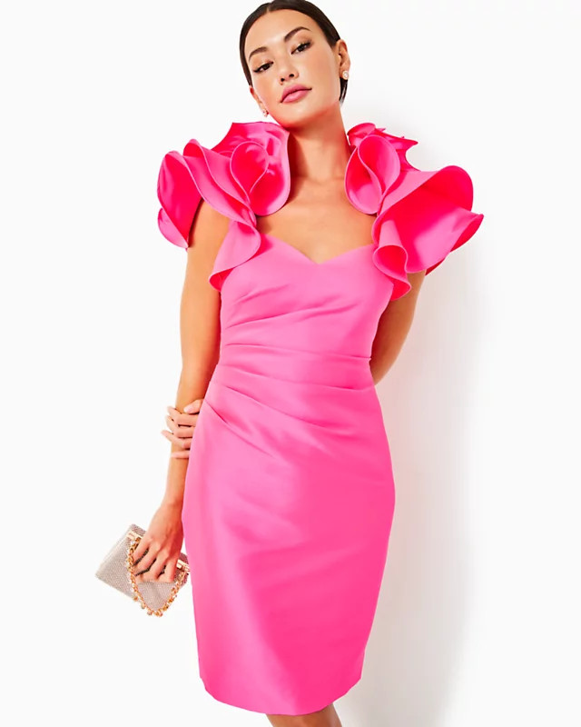 Lilly Pulitzer x Badgley Mischka Honor Ruffle Dress | Lilly Pulitzer