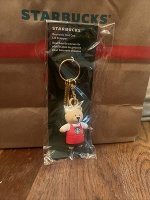 Starbucks Holiday Collection 2025 Bearista Lid Stopper Bear Keychain Brand New | eBay US