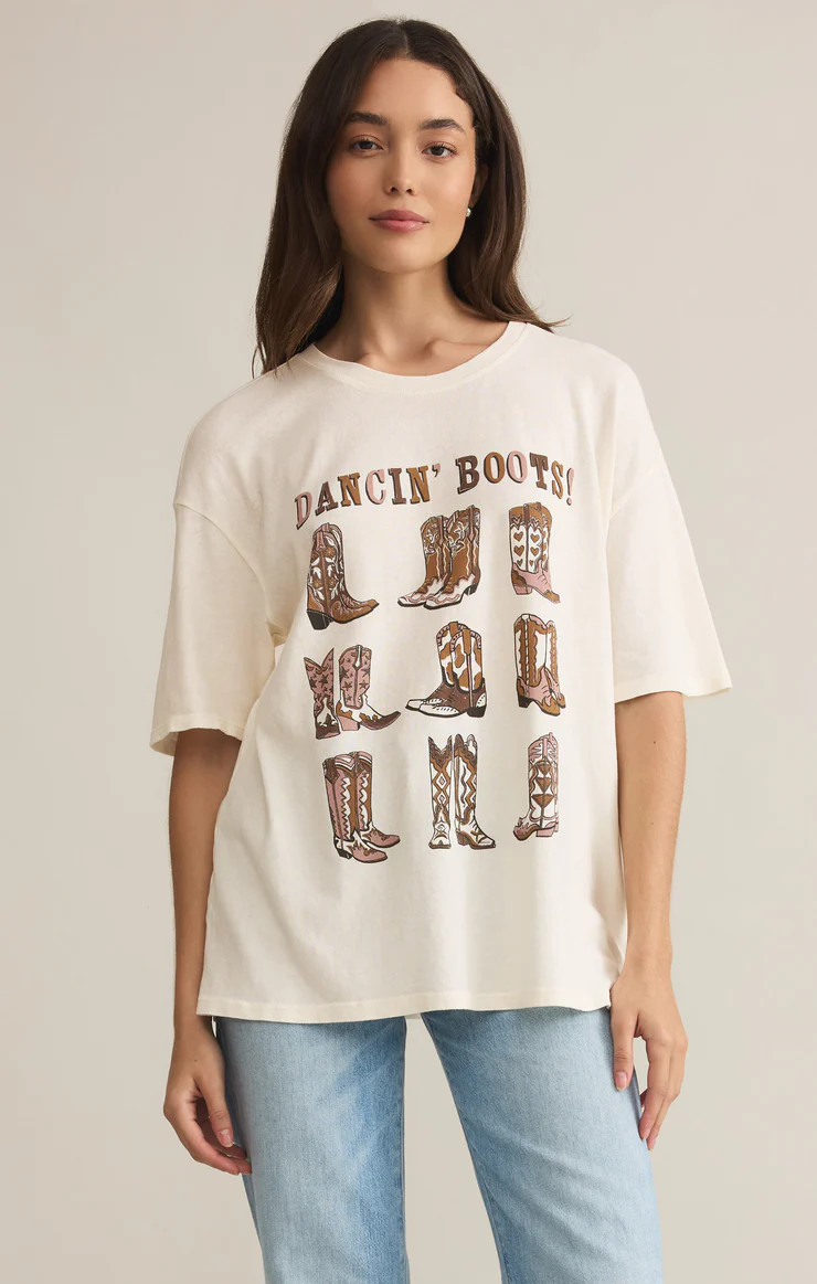 Dancin' Boots SoCal Oversized Tee | Z Supply