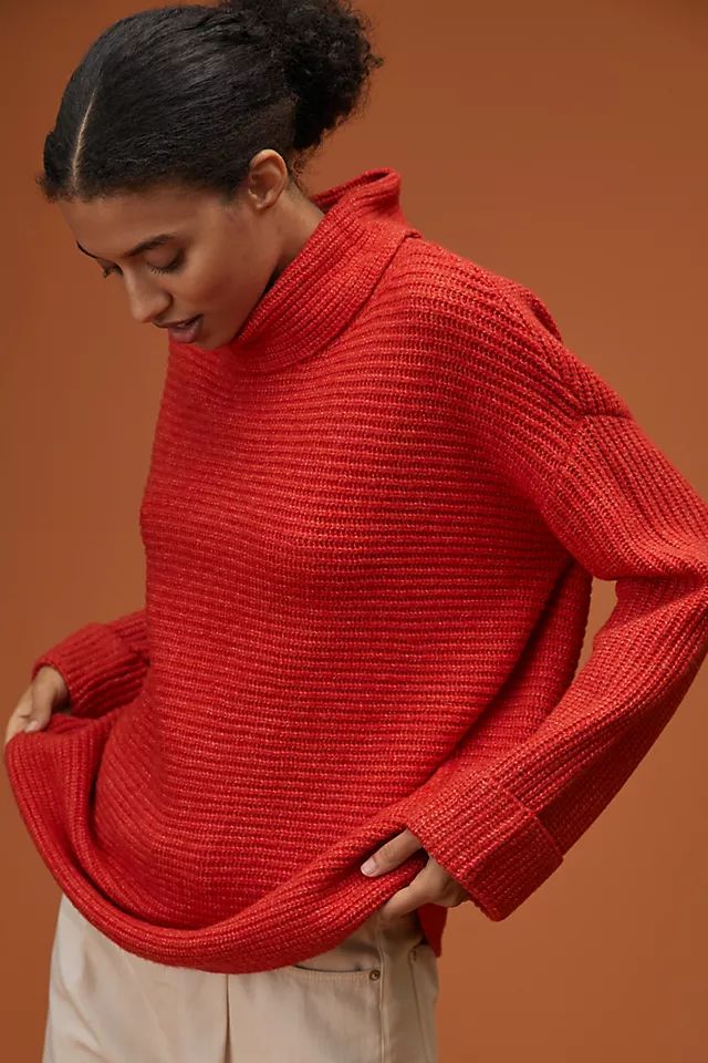 Pilcro Cowl Neck Sweater | Anthropologie (US)