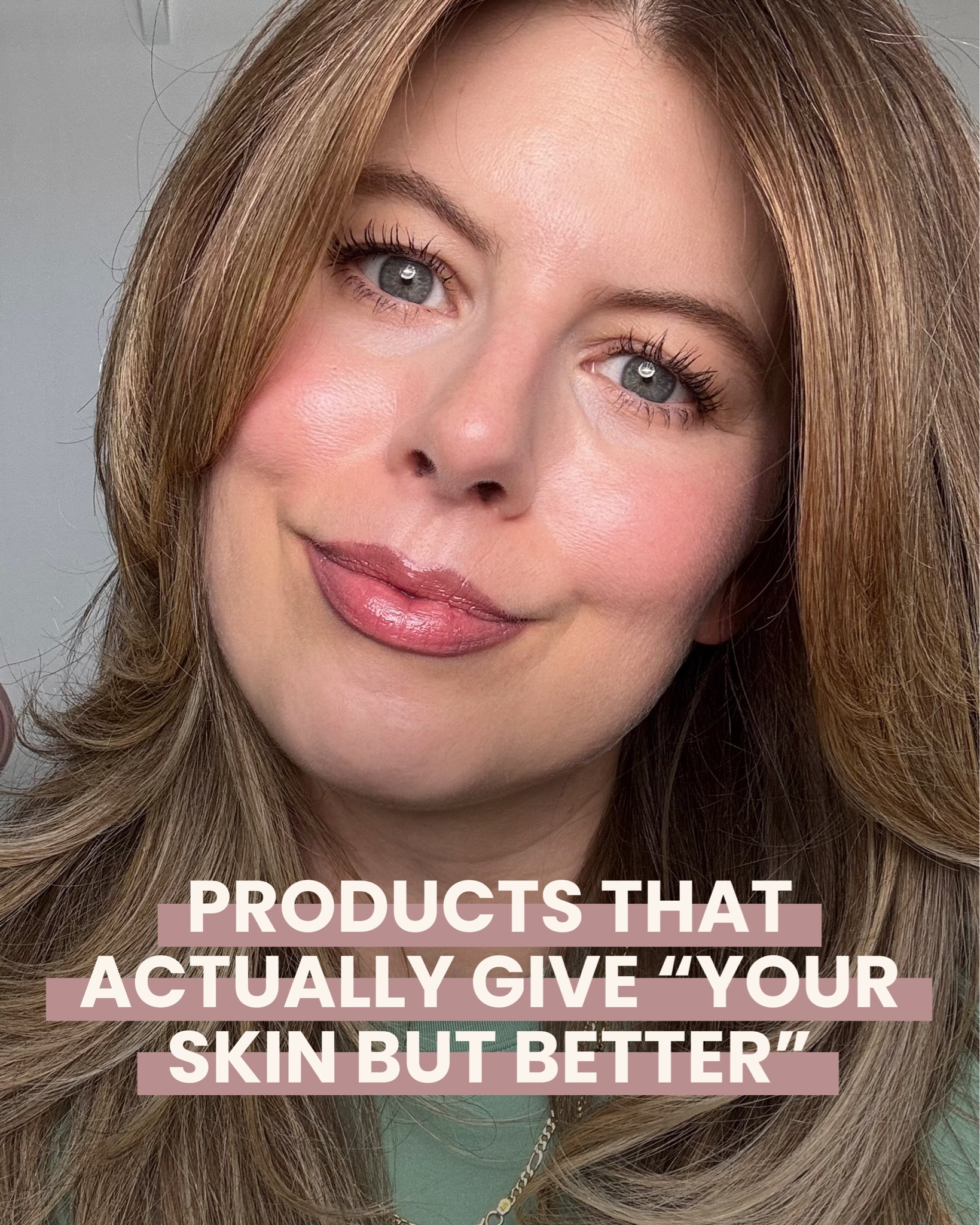 A lot of foundations look like foundation--but if you want a more nautral 'your skin but better' vibe, these products make it easy!