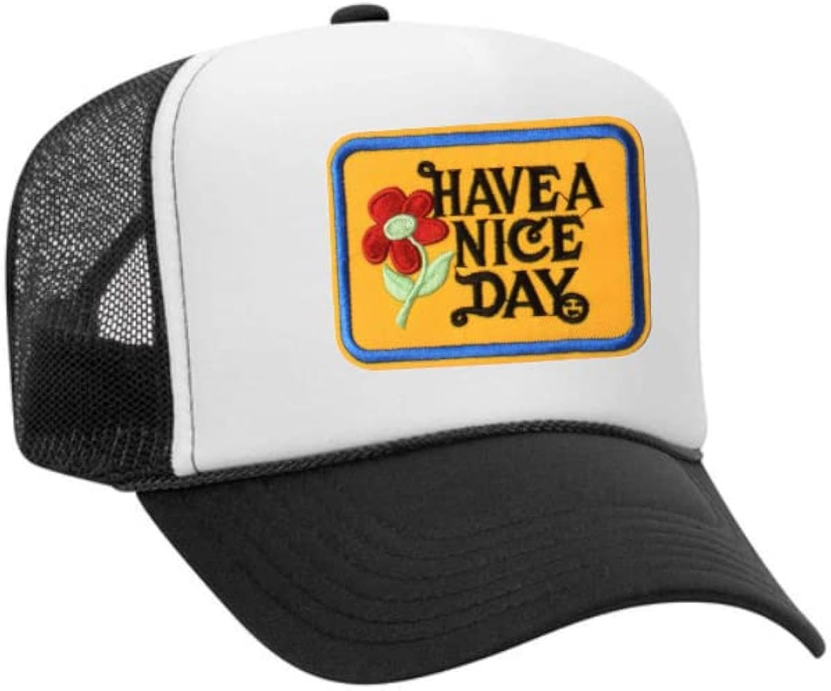 Have A Nice Day Vintage Patch Trucker Hat | Amazon (US)