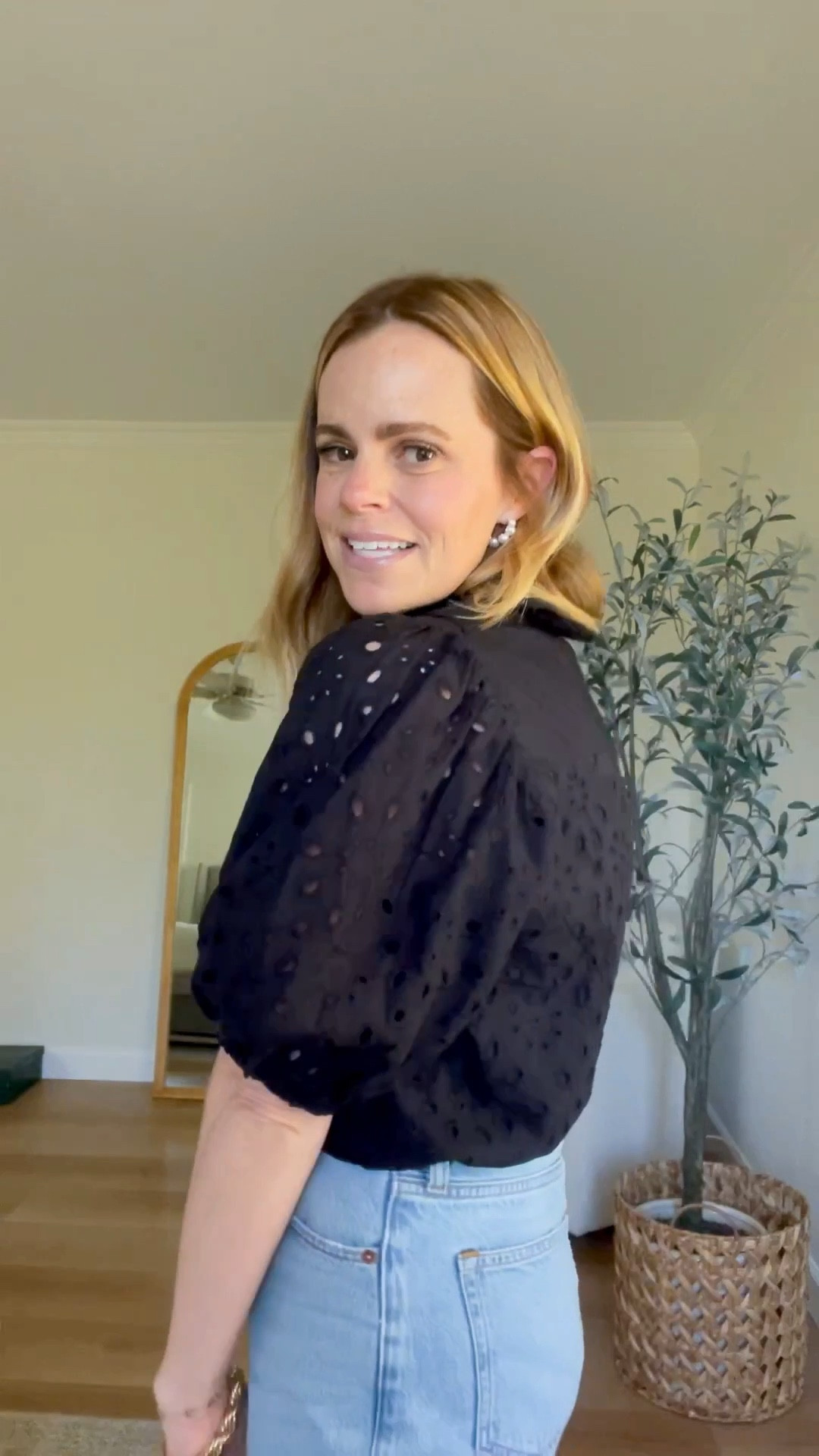Most favorite Amazon fashion purchase ever!! 
The quality and details of this shirt are so beautiful and I am loving the eyelet trend for this season!! 

Fit is true to size and I love that you can either wear it with a front tuck or text all the way in! 

Amazon 
Amazon find 
Amazon fashion 
Spring outfit inspo 
Outfit inspo 
Country music concert 

#LTKover40 #LTKFestival #LTKSeasonal