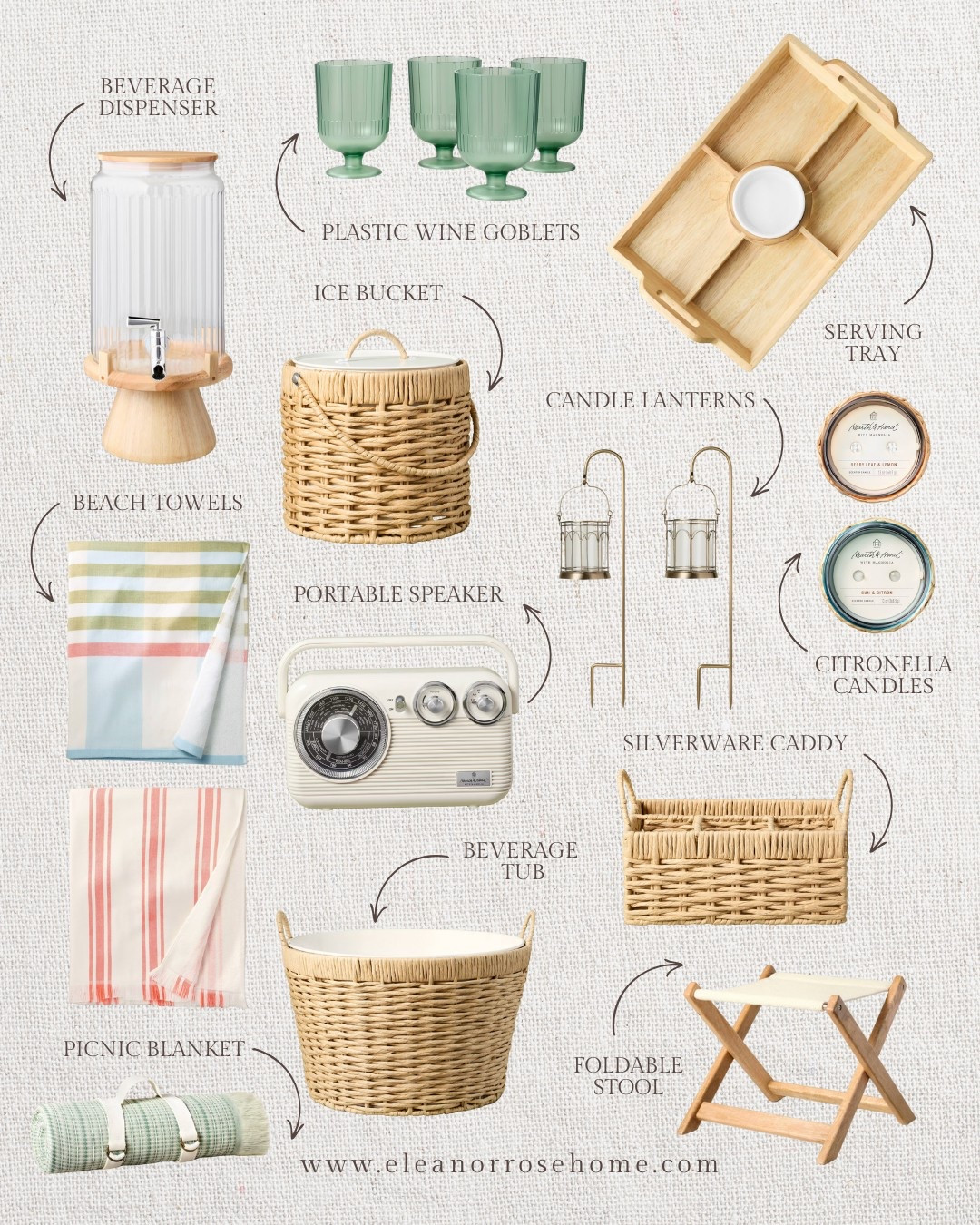 Outdoor entertaining essentials from Hearth & Hand hitting stores and online 4/13. 

#LTKHome #LTKSeasonal