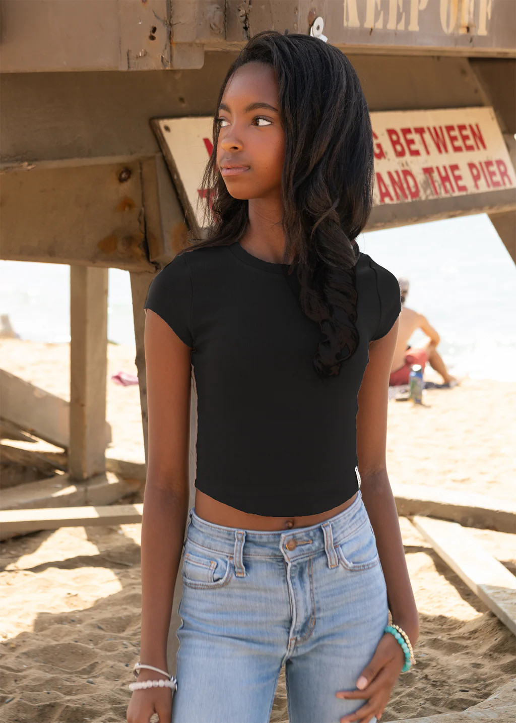 Ribbed Babydoll Tee | Subtle Fux