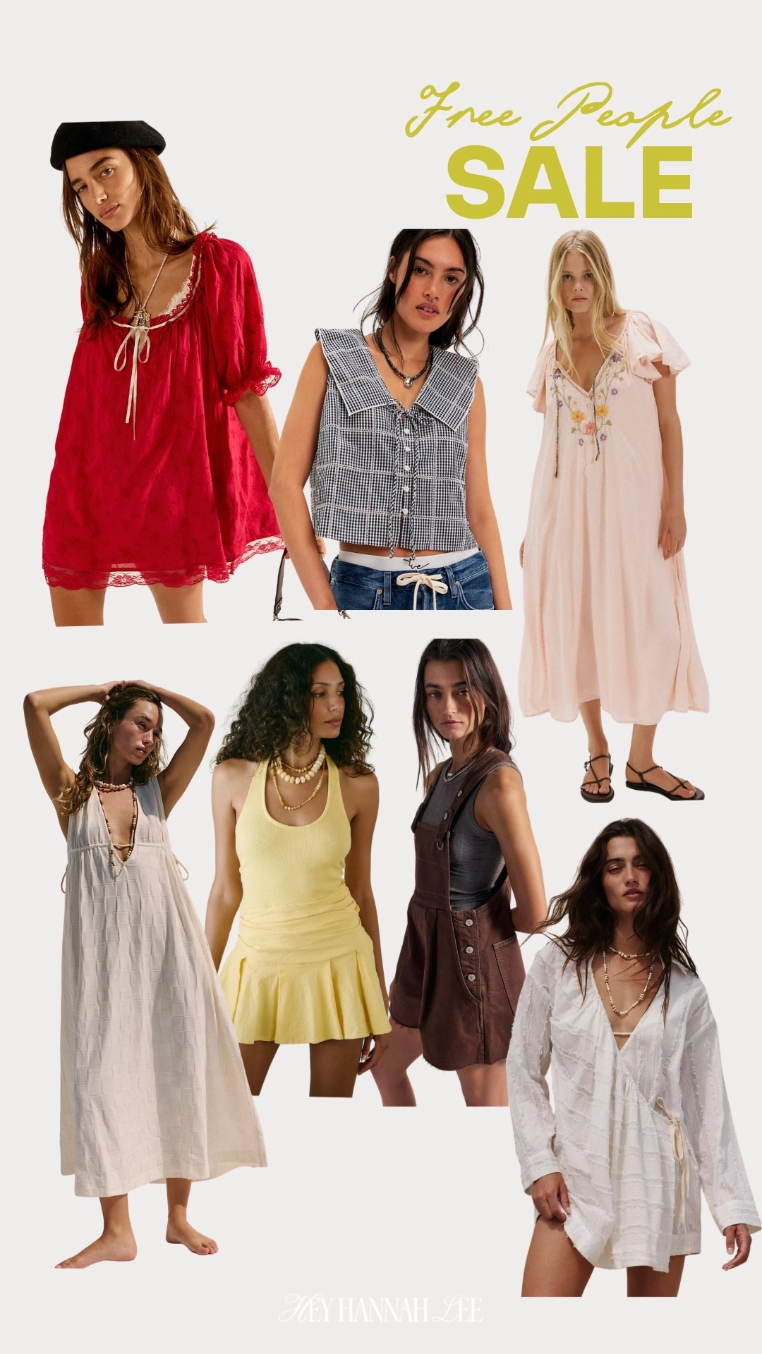 Free People summer pieces on SALE 😍 
summer fashion, women’s dresses, summer style

#LTKSaleAlert #LTKootd #LTKgrwm