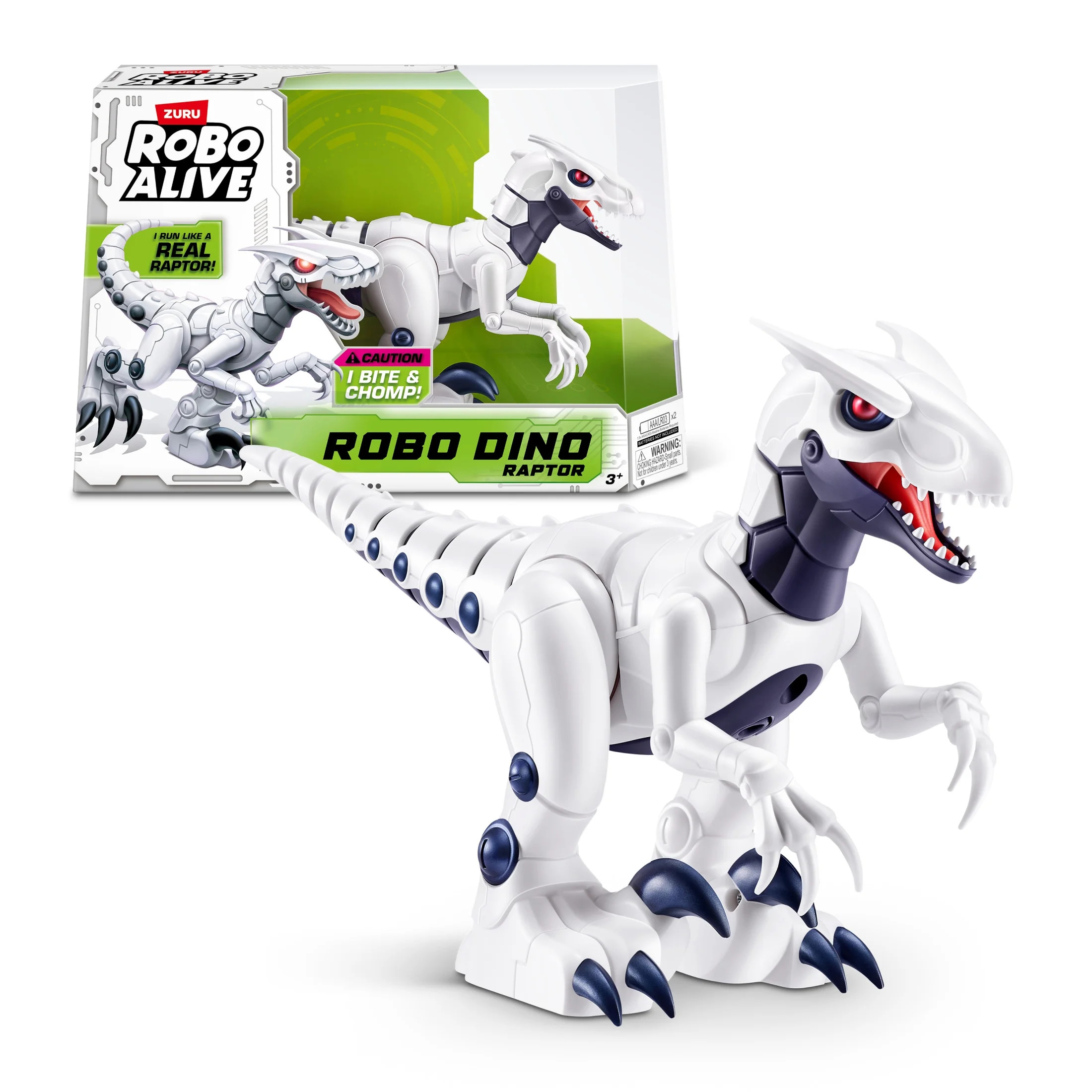 Robo Alive Robo Dino Raptor Electronic Robot Toy Dinosaur by ZURU | Walmart (US)