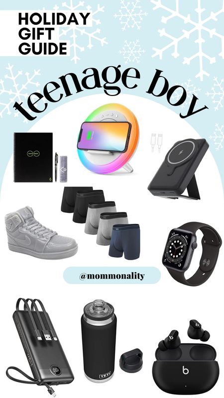 Christmas gift ideas for a teenage boy

#LTKGiftGuide
