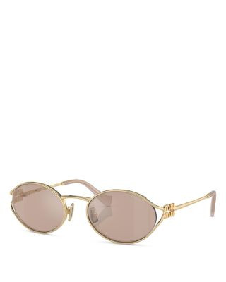Metal Oval Sunglasses, 54mm | Bloomingdale's (US)